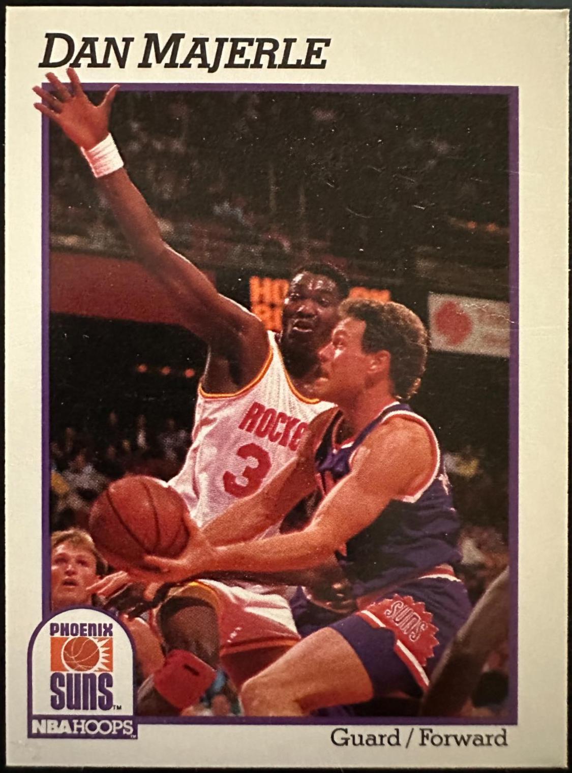 Dan Majerle #167 Basketball Cards 1991 Hoops