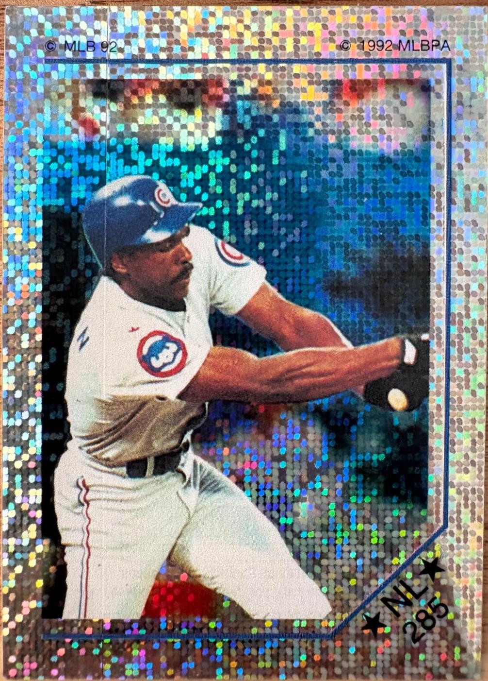 Andre Dawson #285 1992 Panini Stickers Baseball