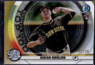 Adrian Morejon [Gold Refractor] #BTP54