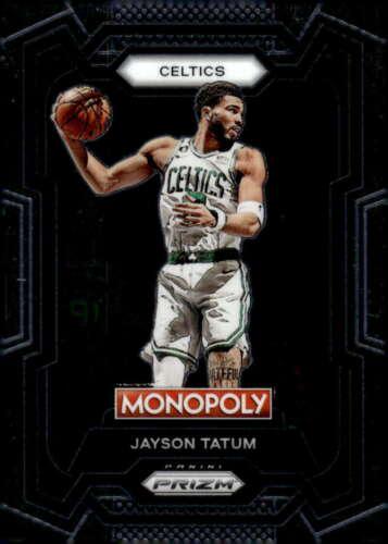 Jayson Tatum #7 Basketball Cards 2023 Panini Prizm Monopoly