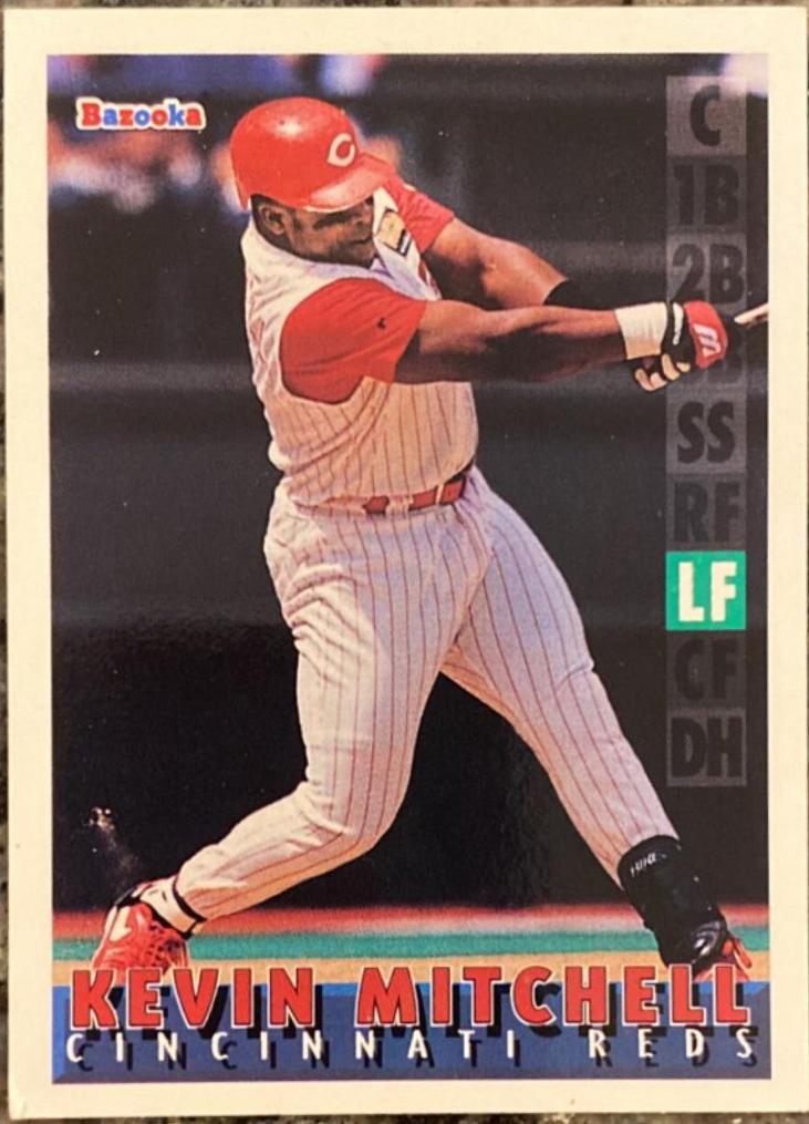 Kevin Mitchell #7 Baseball Cards 1995 Bazooka