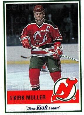 Kirk Muller #37 Hockey Cards 1990 Kraft