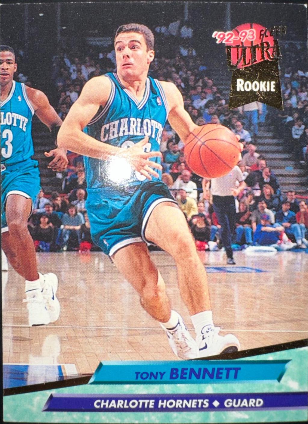 Tony Bennett #231 Basketball Cards 1992 Ultra