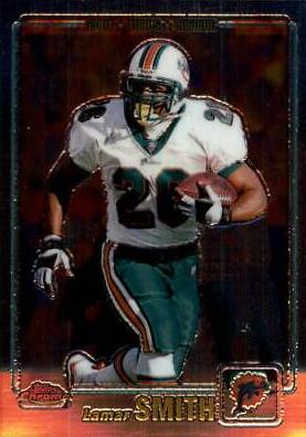 Lamar Smith #4 Football Cards 2001 Topps Chrome
