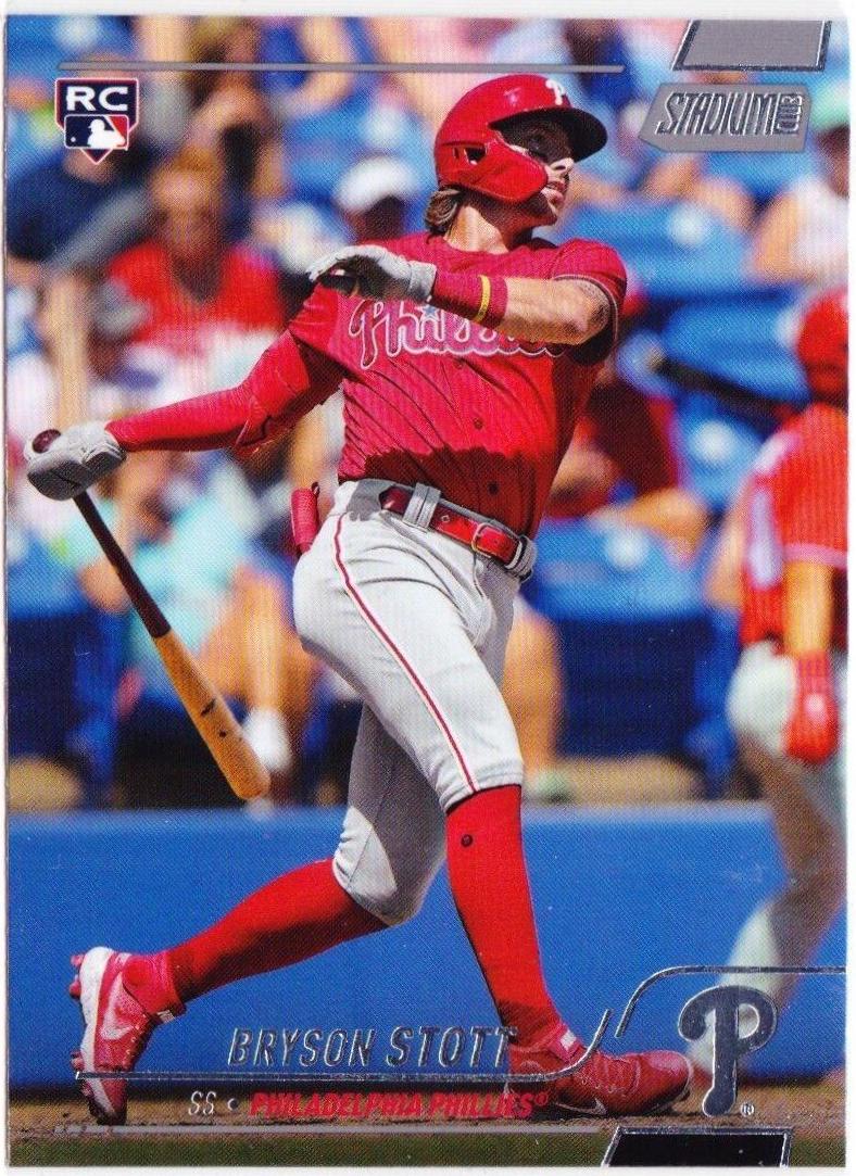 Bryson Stott #71 Baseball Cards 2022 Stadium Club