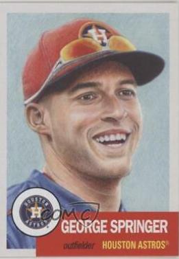 George Springer #130 Baseball Cards 2019 Topps Living