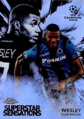 Wesley #SS-W Soccer Cards 2018 Topps Chrome UEFA Champions League Superstar Sensations