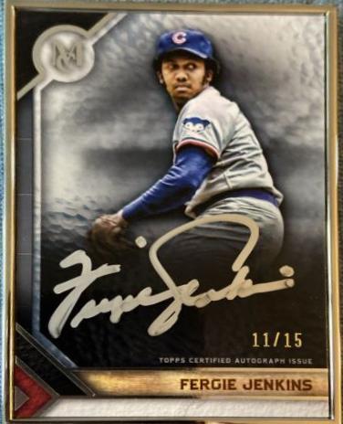 Fergie Jenkins #MFA-FJ 2023 Topps Museum Collection Framed Autographs Baseball
