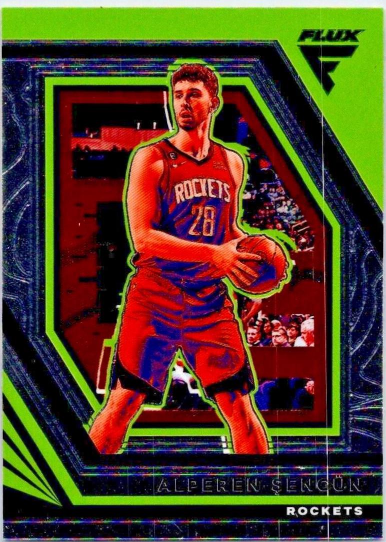 Alperen Sengun #137 Basketball Cards 2022 Panini Flux