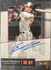 Gunnar Henderson #AA-GH Prices | 2024 Topps Museum Collection