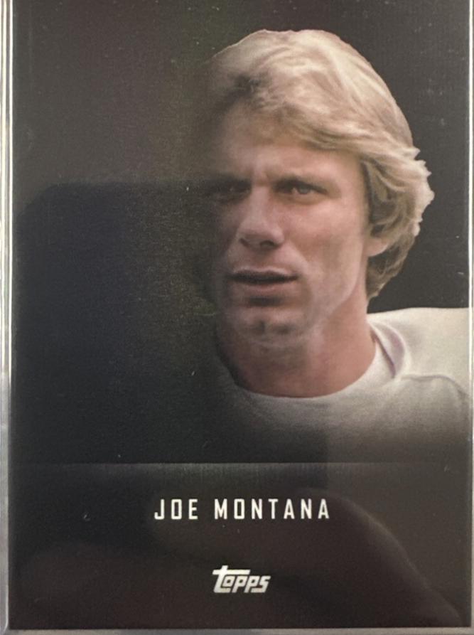 Joe Montana #T-25 Football Cards 2024 Topps Midnight Twilight