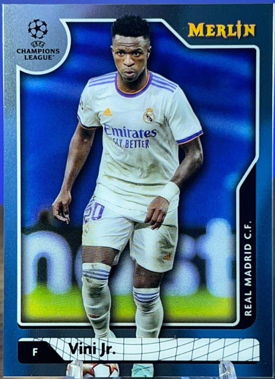 Vini Jr. #125 2021 Topps Merlin Chrome UEFA