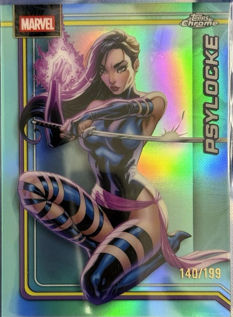 Psylocke Aqua Refractor
