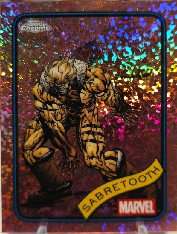 Sabretooth Rose Gold Mini Diamonds Refractor