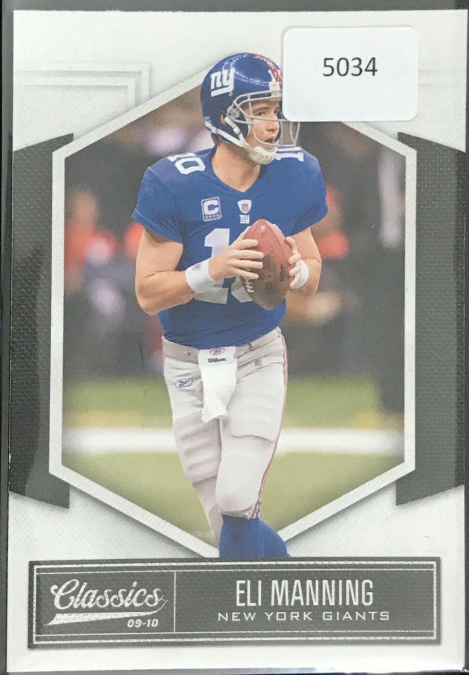 Eli Manning #65 Football Cards 2010 Panini Classics