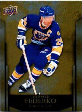 Bernie Federko #22 Hockey Cards 2023 Upper Deck Tim Hortons Legends