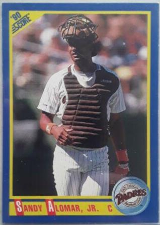Sandy Alomar Jr. #577 Baseball Cards 1990 Score