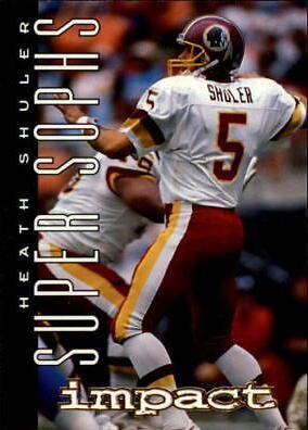 Heath Shuler #164 1995 Skybox Impact Football