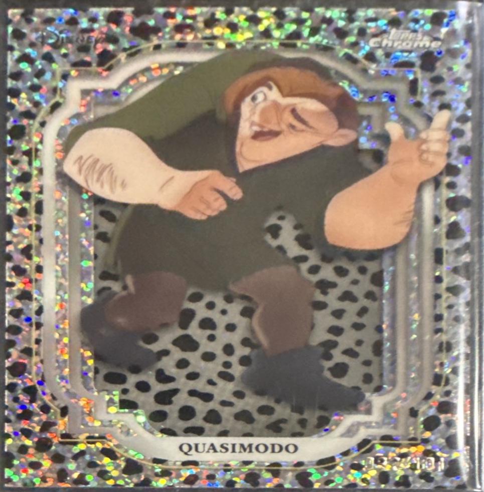Quasimodo [Black White Speckle Refractor] #78