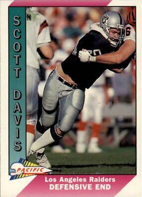 Scott Davis #229 Football Cards 1991 Pacific