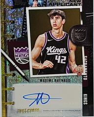 Maxime Raynaud [Holo Gold Foil] #NA-MR Prices | 2025 Topps New 