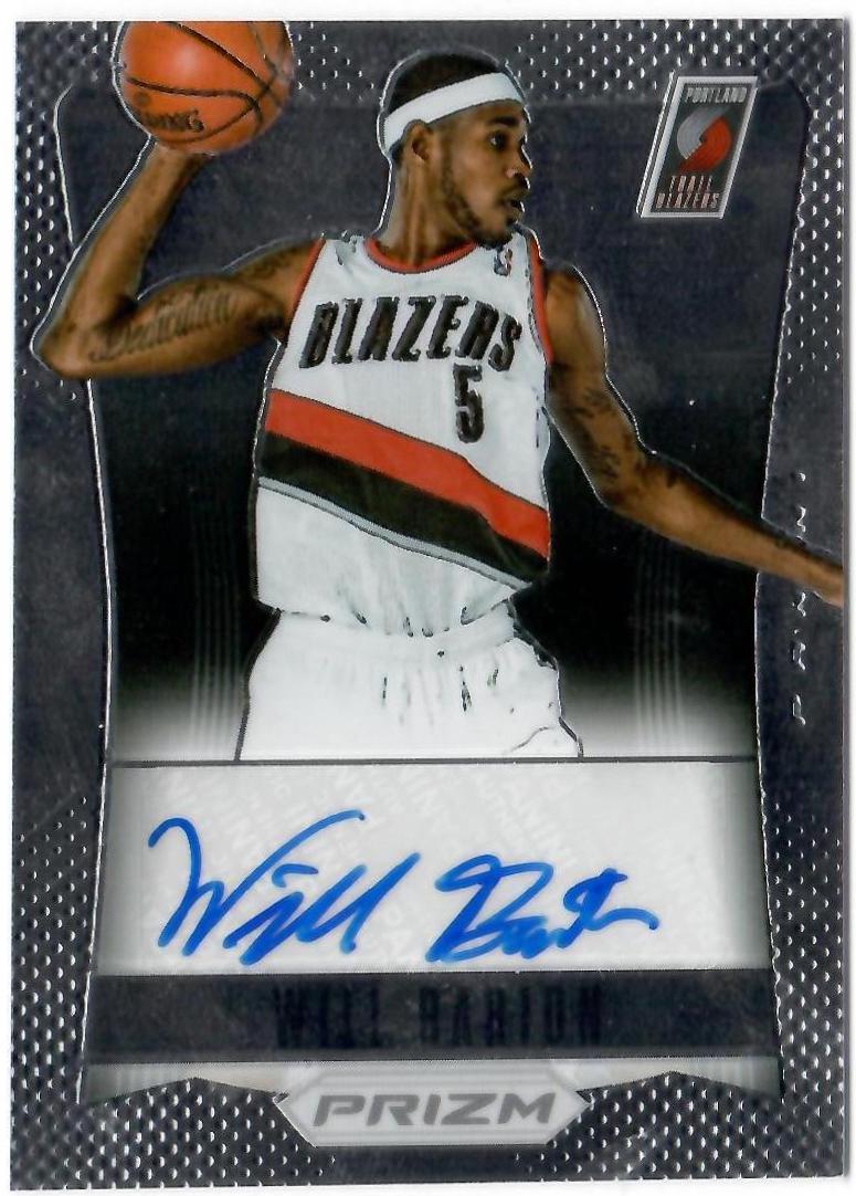 Will Barton Prizm #52 Basketball Cards 2012 Panini Prizm Autographs