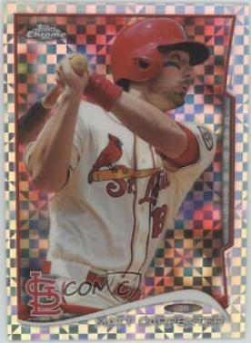 Matt Carpenter #6 Baseball Cards 2014 Topps Chrome