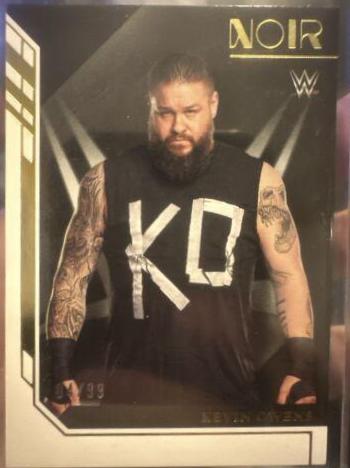 Kevin Owens #6 Wrestling Cards 2023 Panini Chronicles WWE Noir