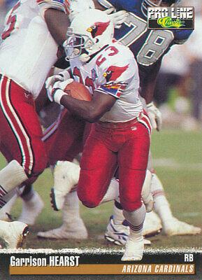 Garrison Hearst #1 Football Cards 1995 Pro Line
