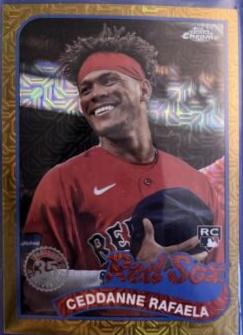Ceddanne Rafaela [Gold Refractor] #118