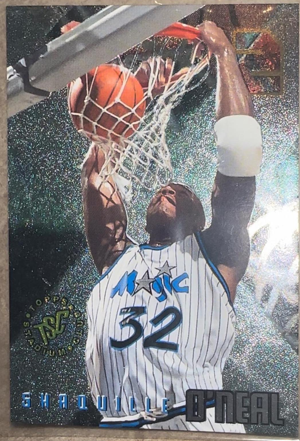 Shaquille O’Neal #X2 Basketball Cards 1995 Stadium Club X 2