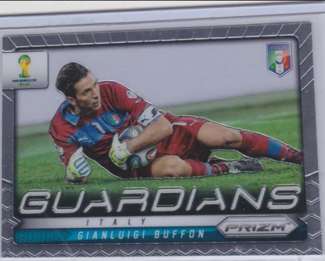 Gianluigi Buffon #15 Soccer Cards 2014 Panini Prizm World Cup Guardians