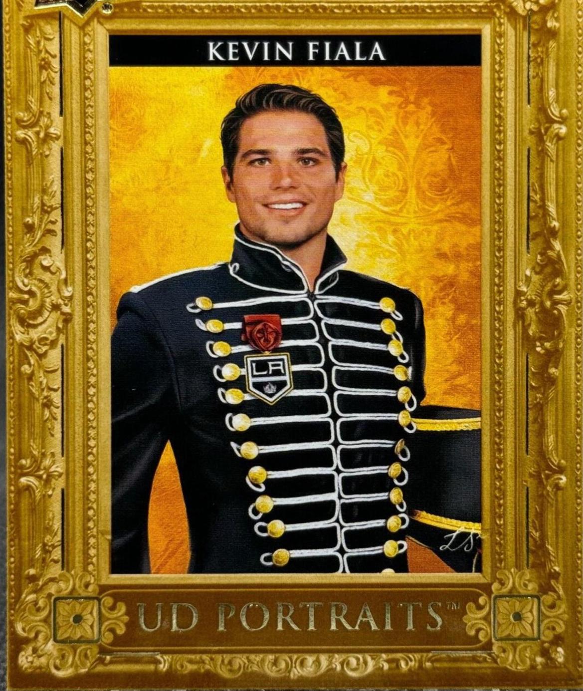 Kevin Fiala #P-17 Hockey Cards 2023 Upper Deck UD Portraits