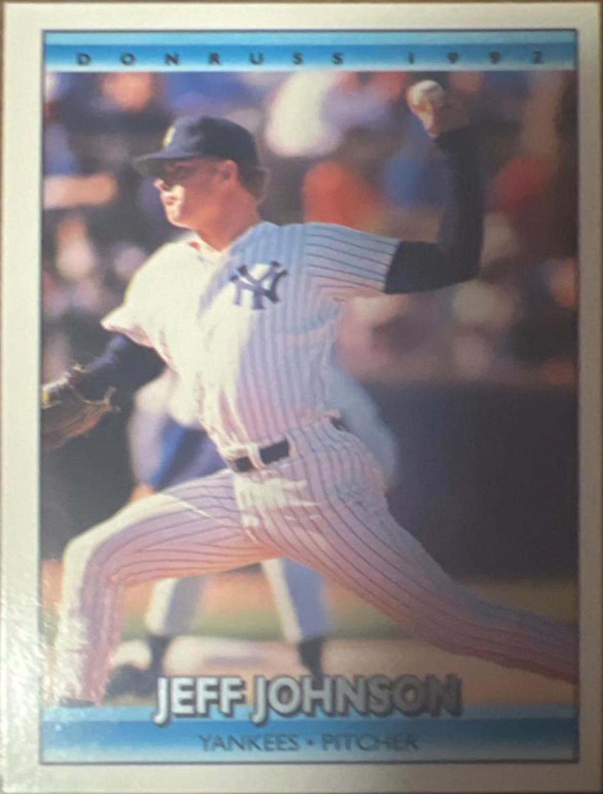 Jeff Johnson #275 Baseball Cards 1992 Donruss