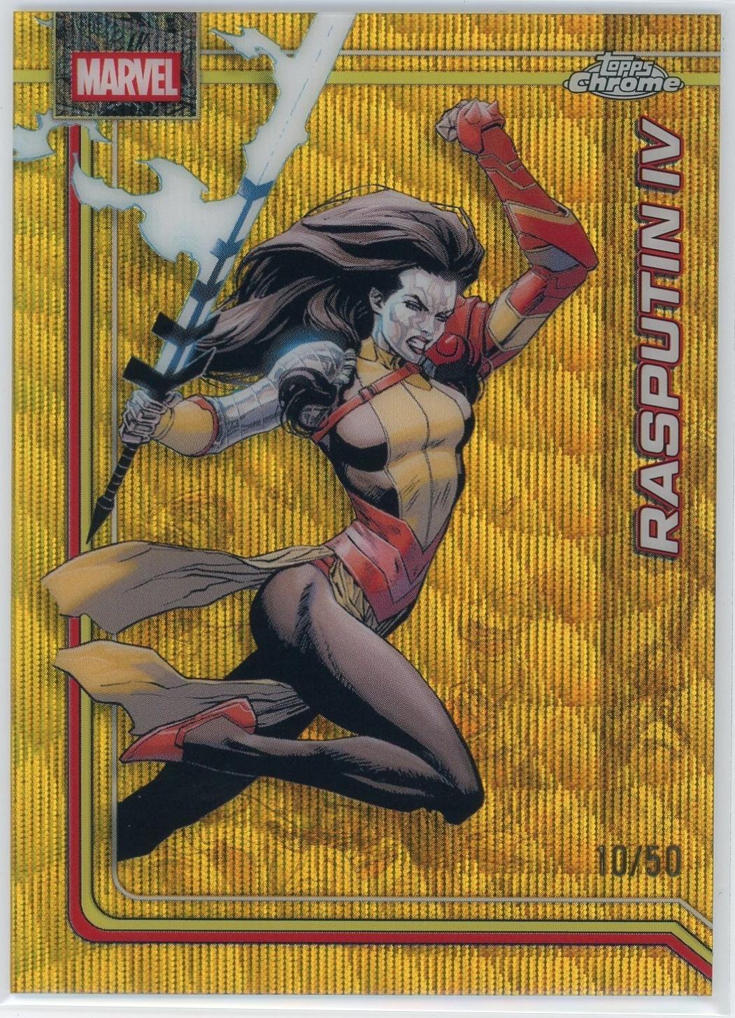 Rasputin IV Gold Wave Refractor