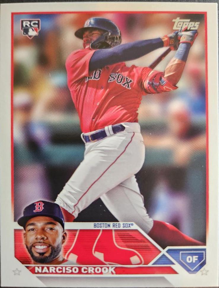 Narciso Crook #US186 Baseball Cards 2023 Topps Update
