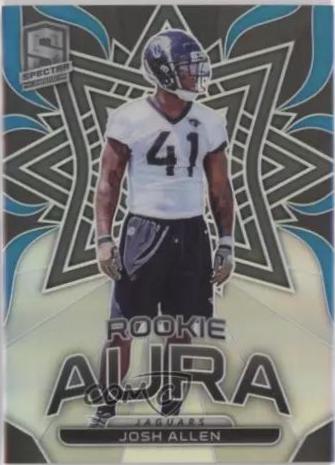 JOSH ALLEN #RA-27 Football Cards 2019 Panini Spectra Rookie Aura