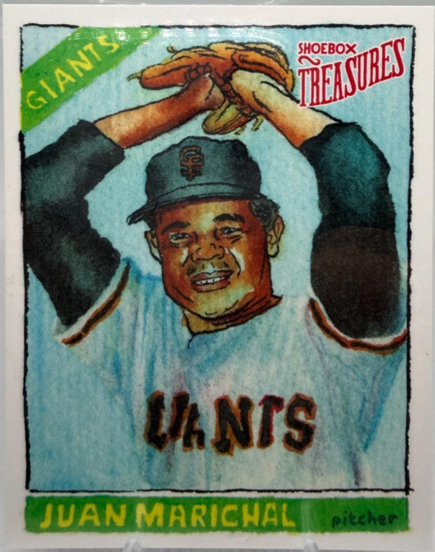Juan Marichal [Shoebox Treasures Stamp] #47