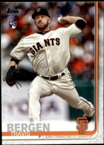 Travis Bergen #US40 Baseball Cards 2019 Topps Update