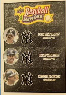 Don Mattingly / Dave Winfield /Reggie Jackson