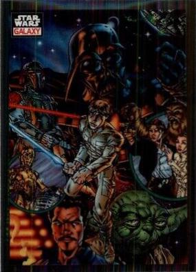 The Star Wars Saga #40 Star Wars 2023 Topps Chrome Galaxy