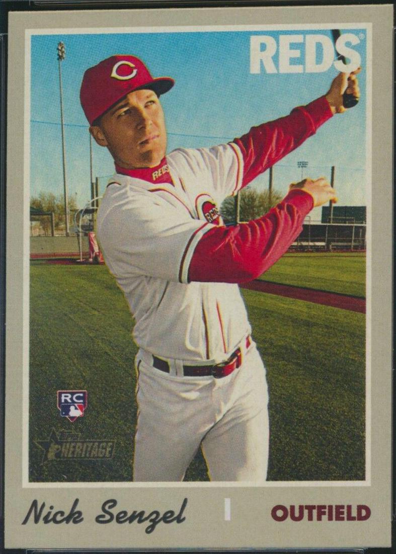 Nick Senzel #507 Baseball Cards 2019 Topps Heritage