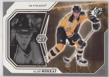 Glen Murray #8 Hockey Cards 2003 SPx