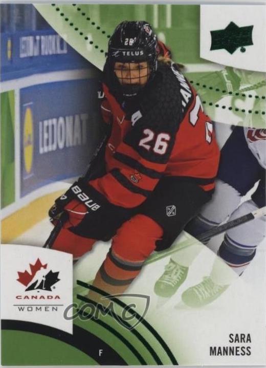 Sara Manness #49 2025 Upper Deck Team Canada Juniors Hockey