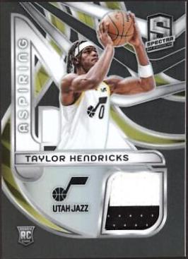 Taylor Hendricks #ASP-TAY 2023 Panini Spectra Aspiring Patch Basketball
