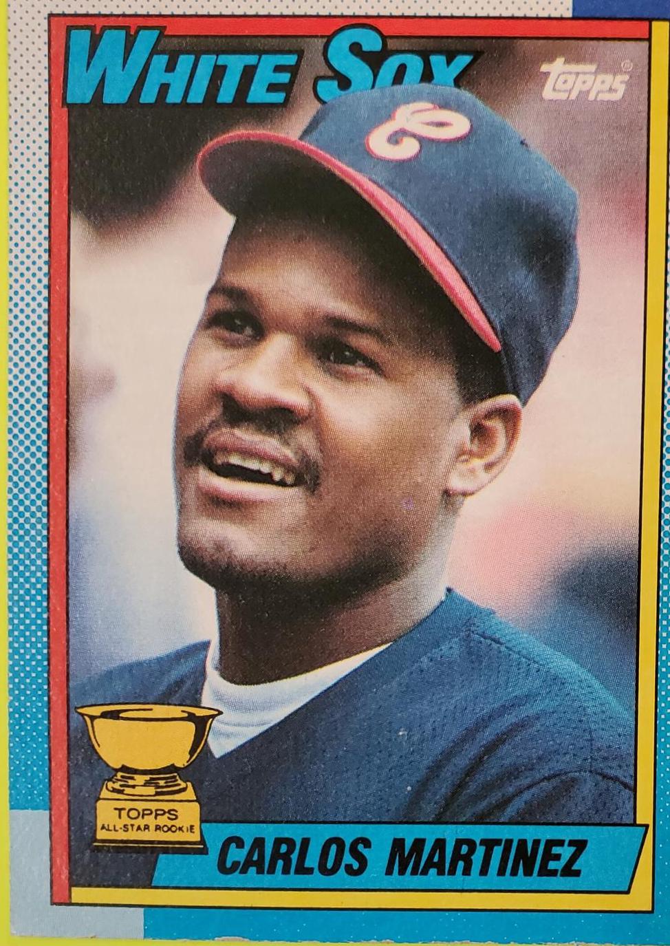 Carlos Martinez #461 Baseball Cards 1990 Topps Tiffany