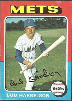Bud Harrelson #395 Baseball Cards 1975 Topps