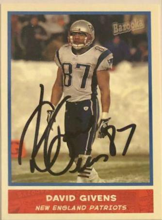 David Givens #68 2004 Bazooka Football