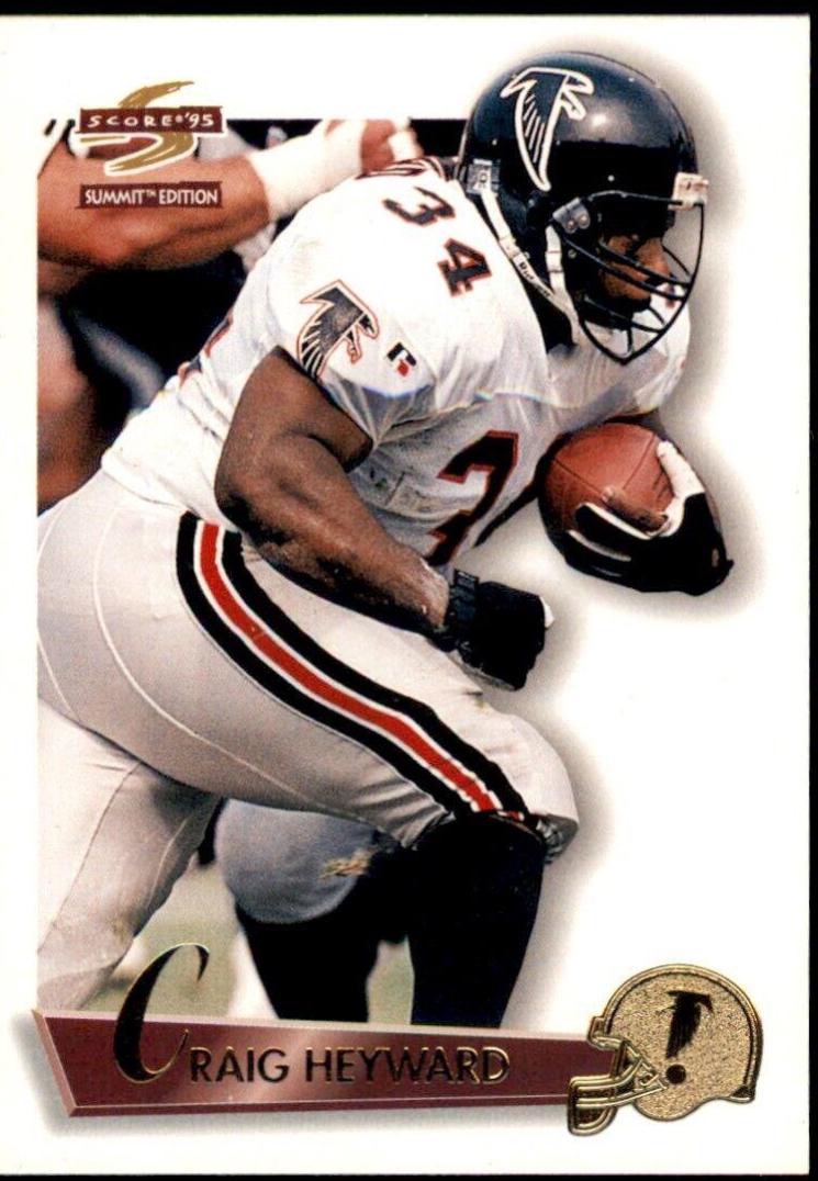 Craig Heyward #3 Football Cards 1995 Summit