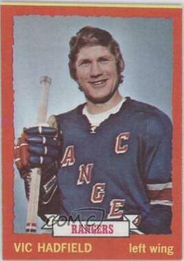 Vic Hadfield #181 1973-74 Topps Hockey